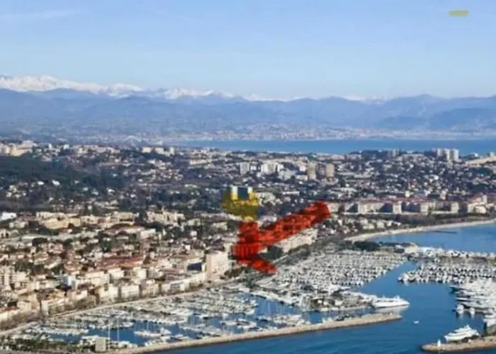 Amazing View Port Golfe-Juan And Garage